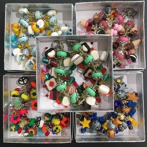 Handmade Fimo Charm Bracelets